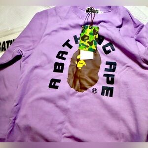 Bathing Ape - Purple Sweatshirt